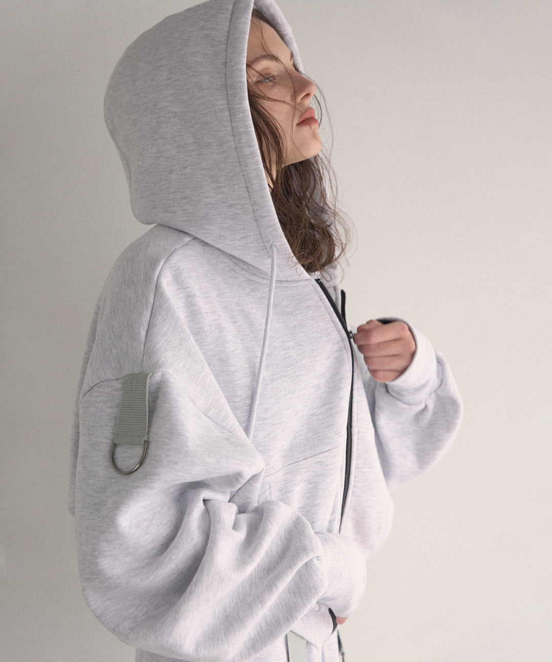 Brush Sweat Zip Hoodie