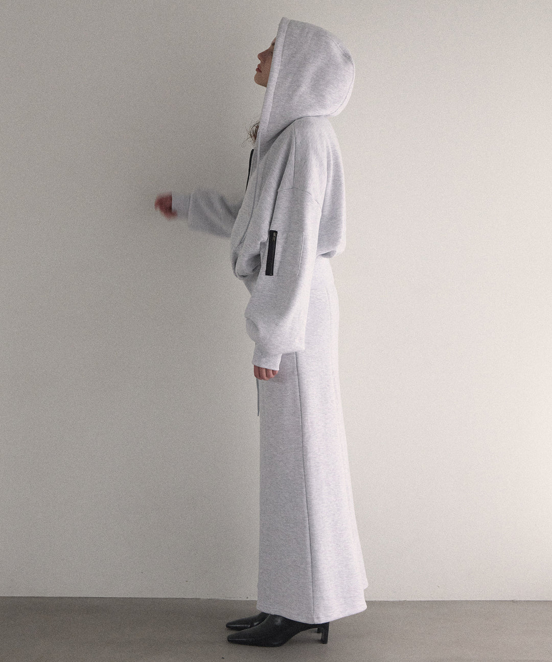 Brush Sweat Zip Hoodie