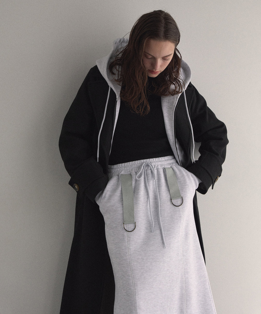 Brush Sweat Zip Hoodie