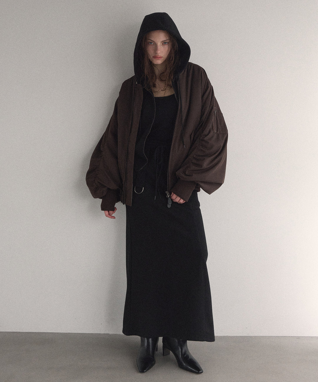 Brush Sweat Zip Hoodie