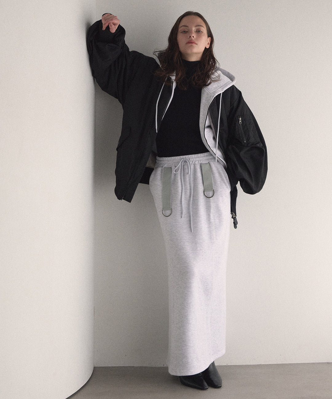 Brush Sweat Belt Skirt