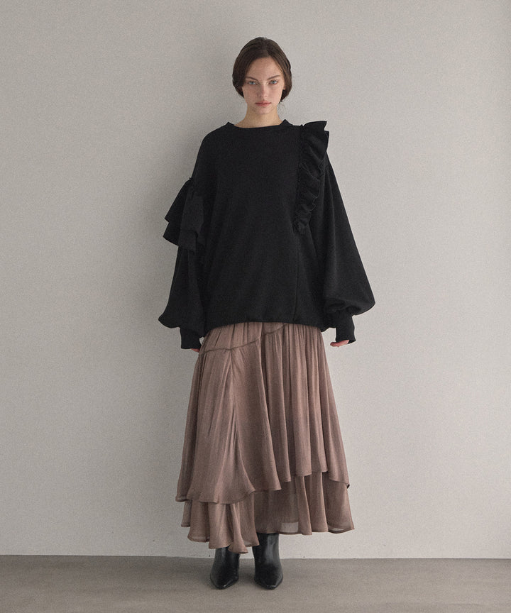 Frill Sweat Pull Over
