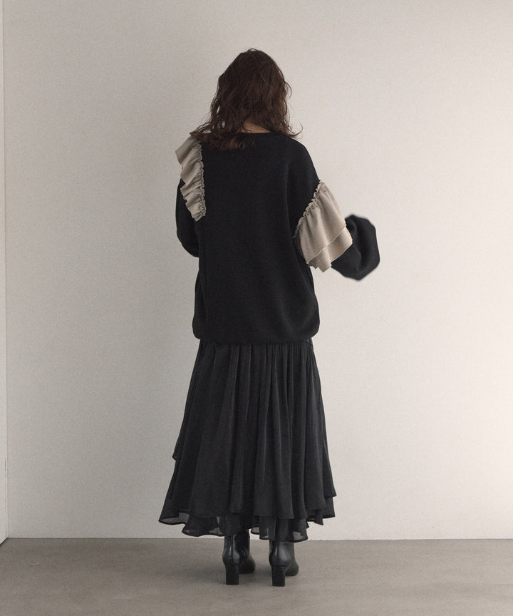 Frill Sweat Pull Over
