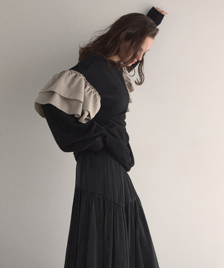 Frill Sweat Pull Over