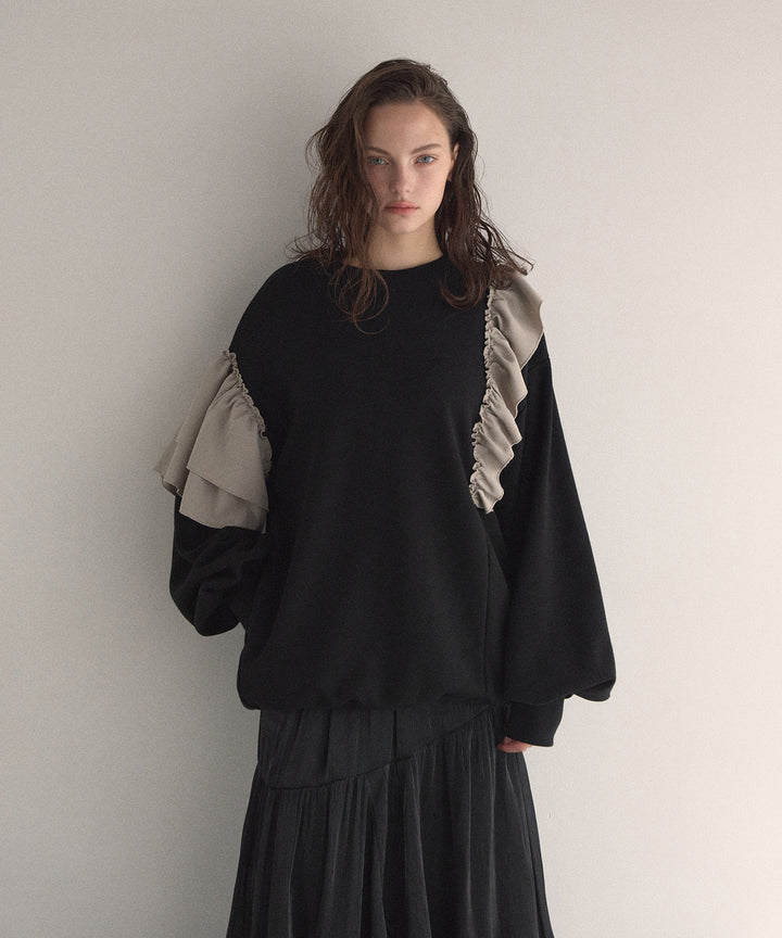 Frill Sweat Pull Over