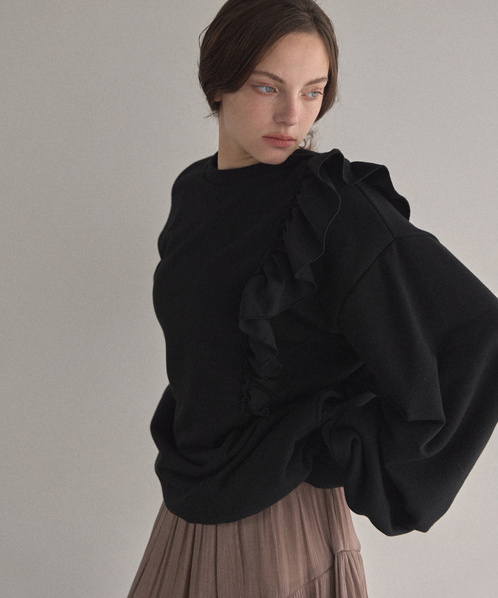 Frill Sweat Pull Over