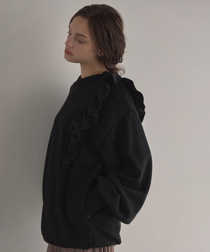 Frill Sweat Pull Over