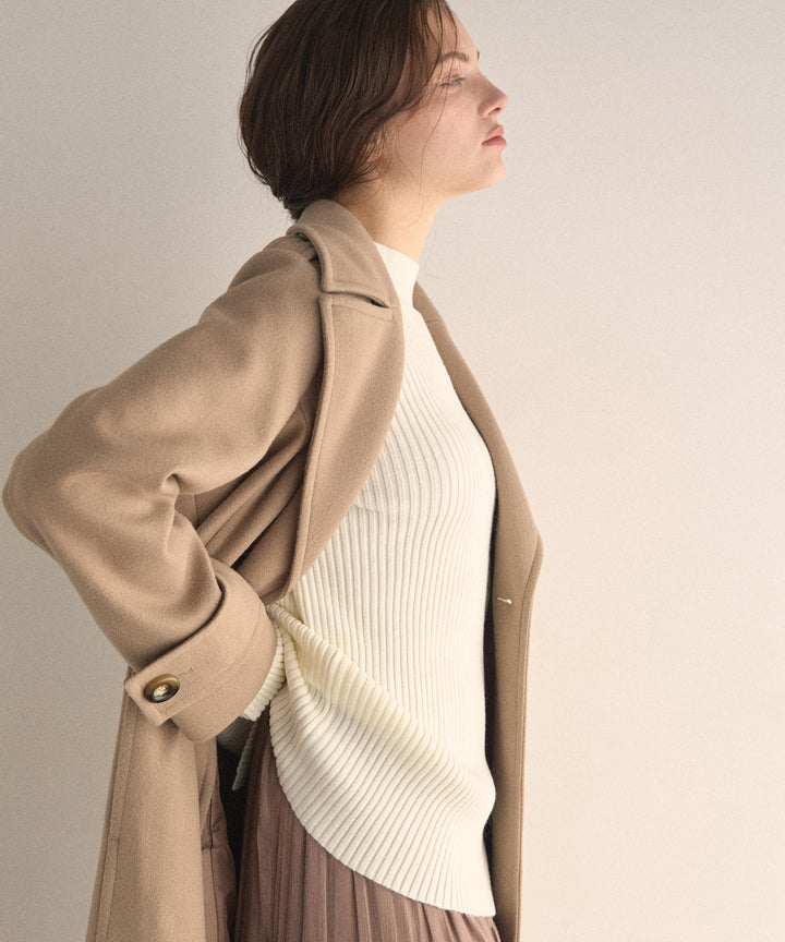 Milfull Frill Knit Tops