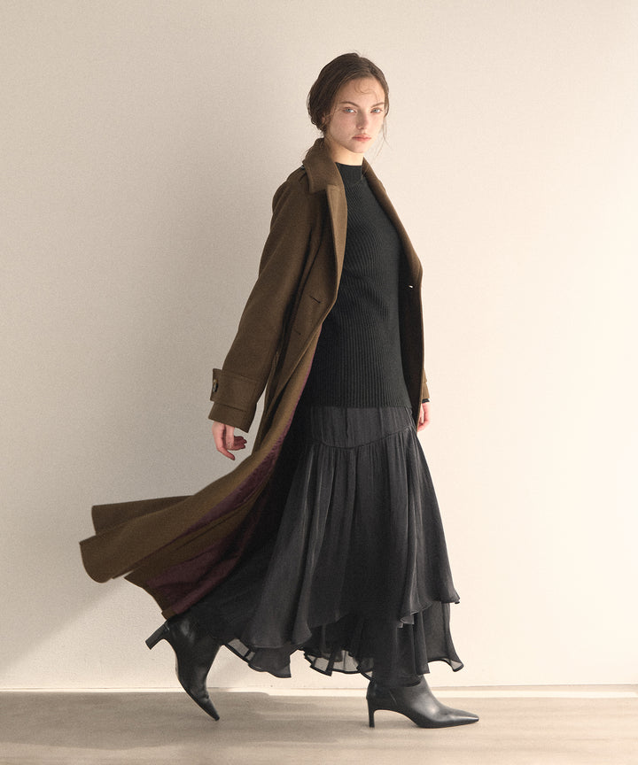 Milfull Frill Knit Tops