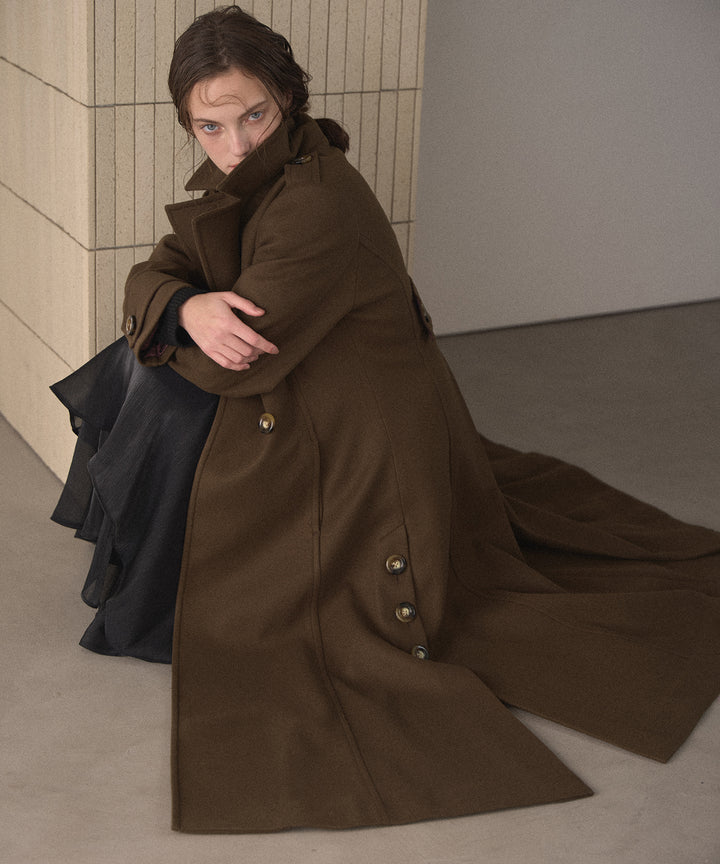 Hybrid Flare Slit Coat