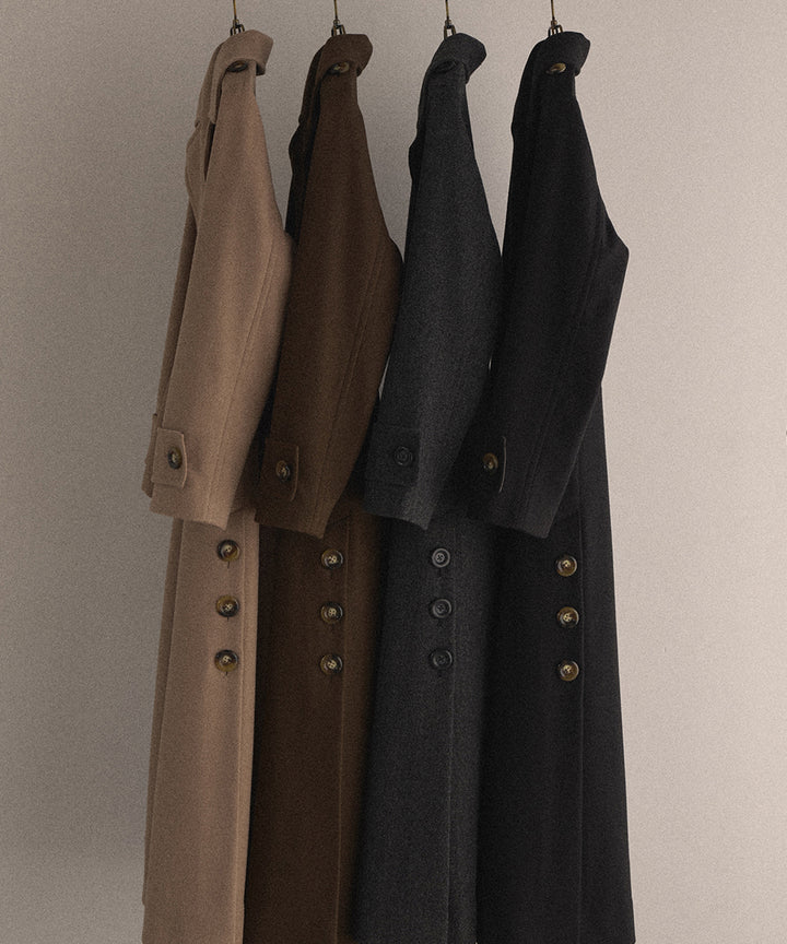 Hybrid Flare Slit Coat