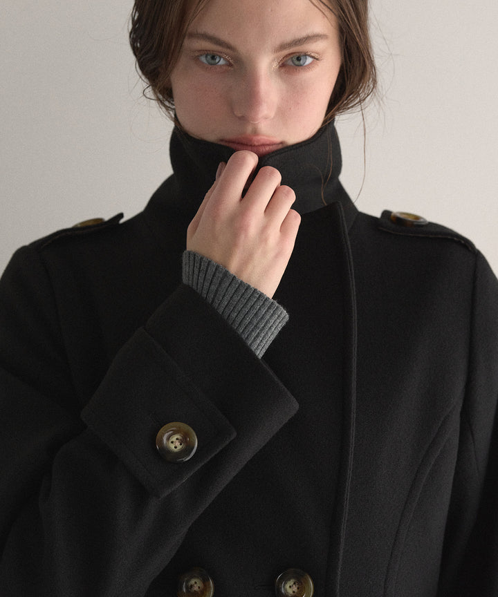 Hybrid Flare Slit Coat