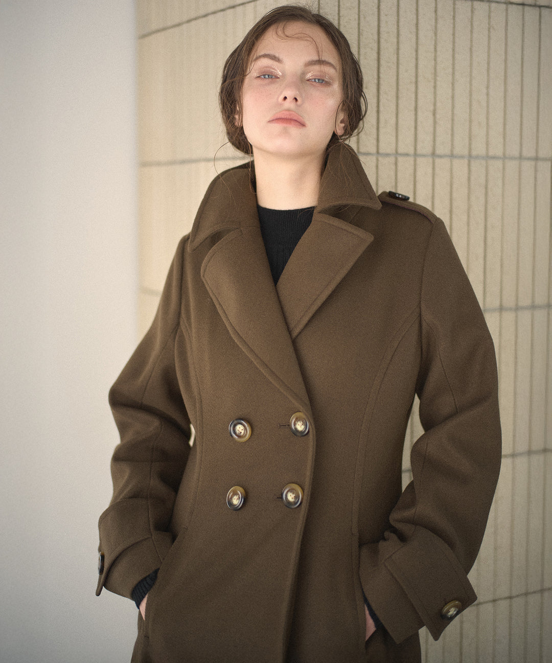 Hybrid Flare Slit Coat