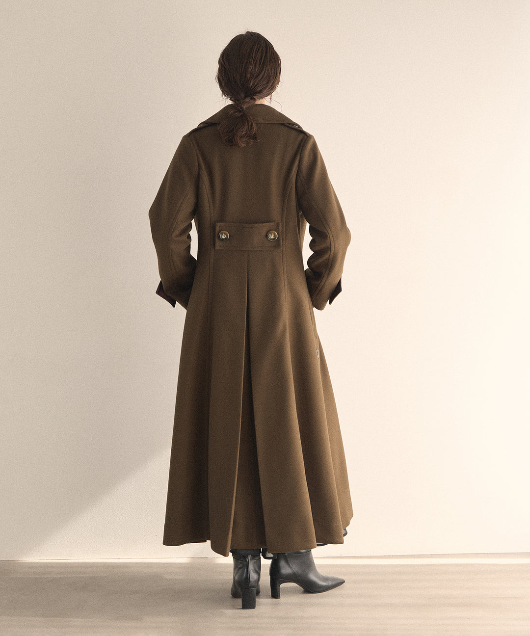 Hybrid Flare Slit Coat