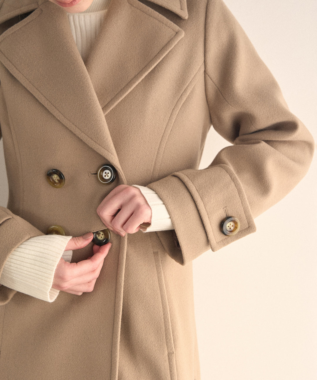 Hybrid Flare Slit Coat