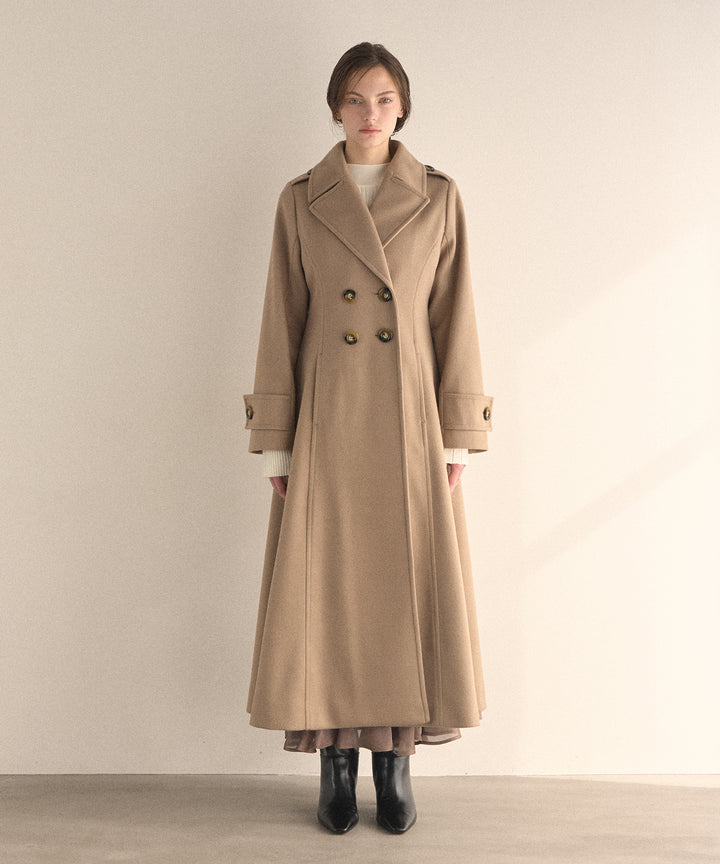 Hybrid Flare Slit Coat