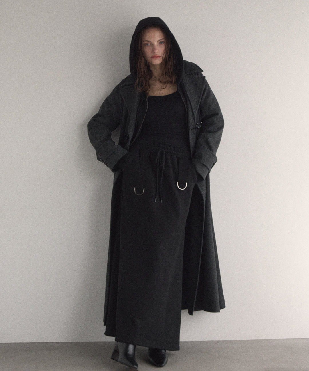 Hybrid Flare Slit Coat