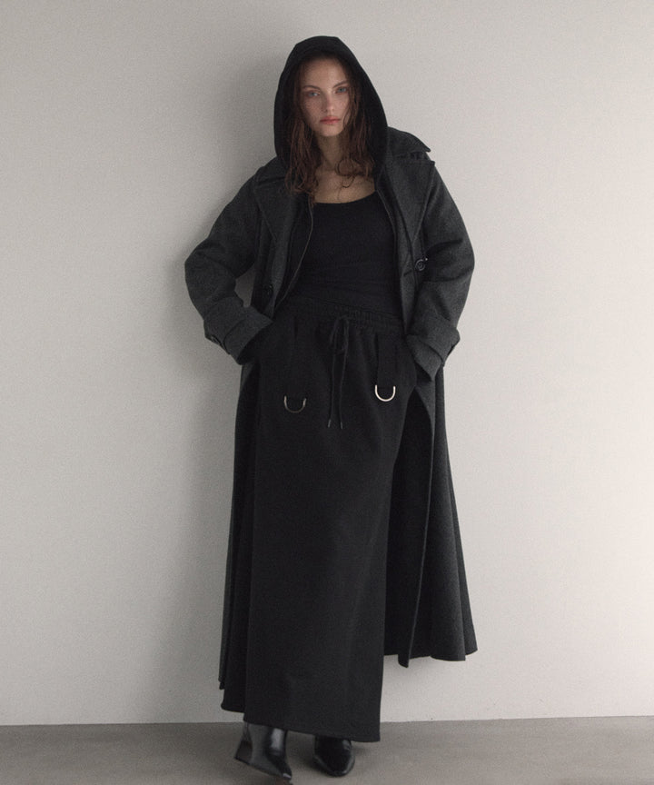 Hybrid Flare Slit Coat