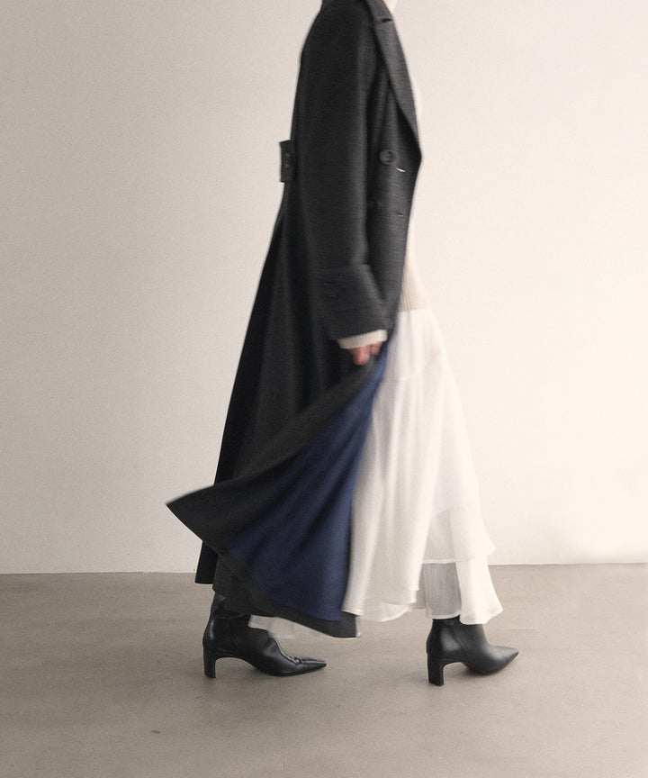 Hybrid Flare Slit Coat