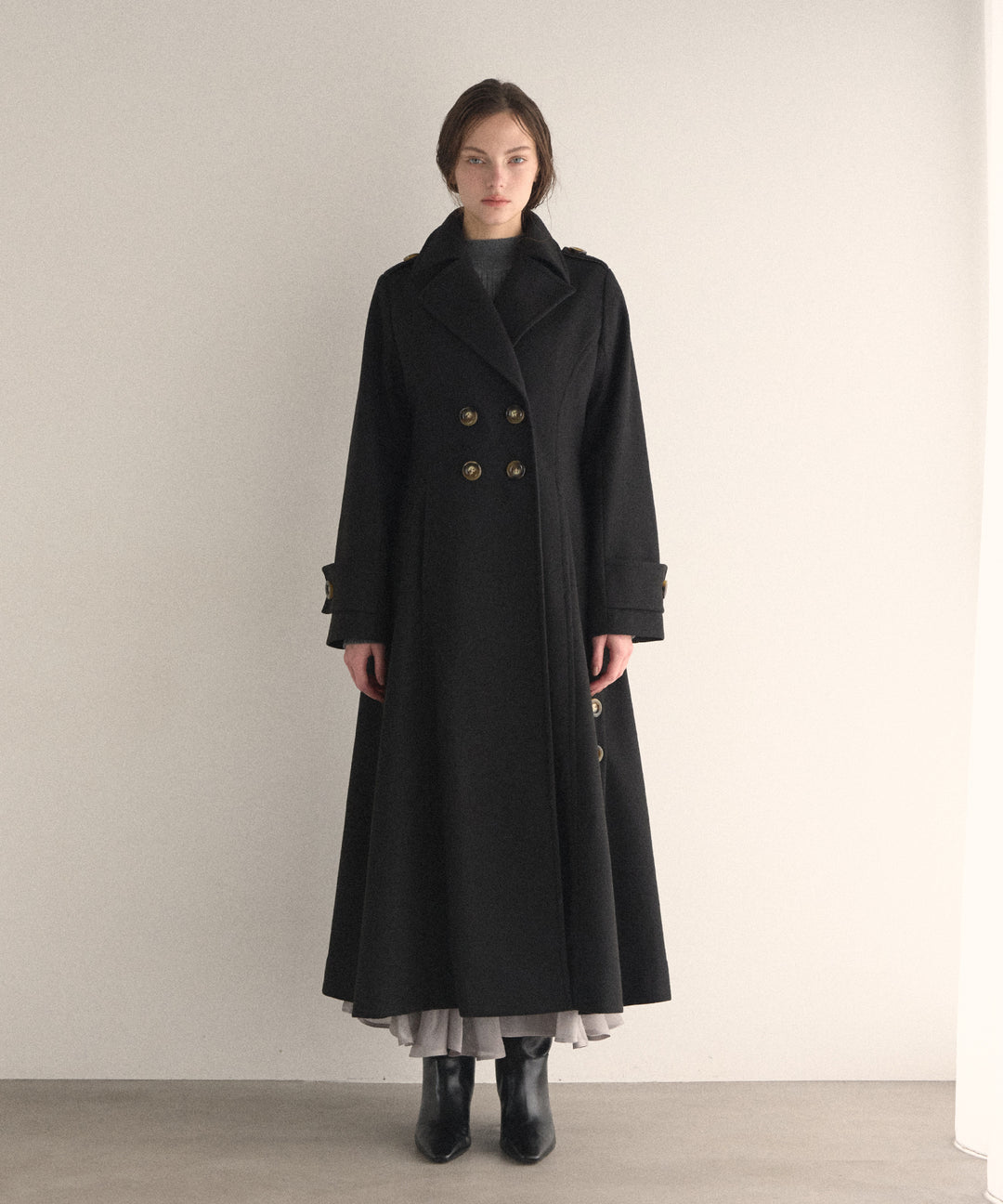 Hybrid Flare Slit Coat