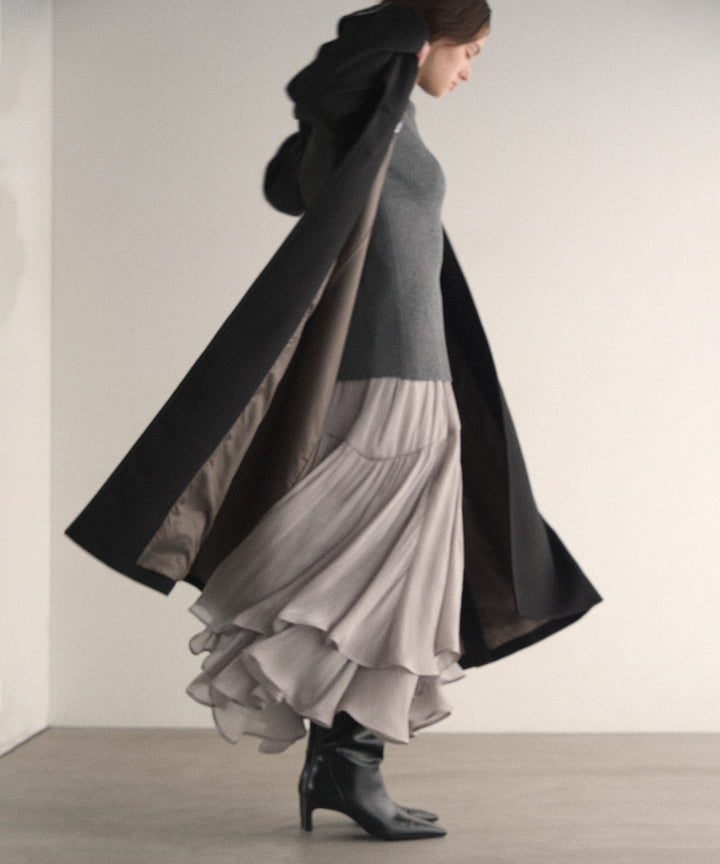 Hybrid Flare Slit Coat