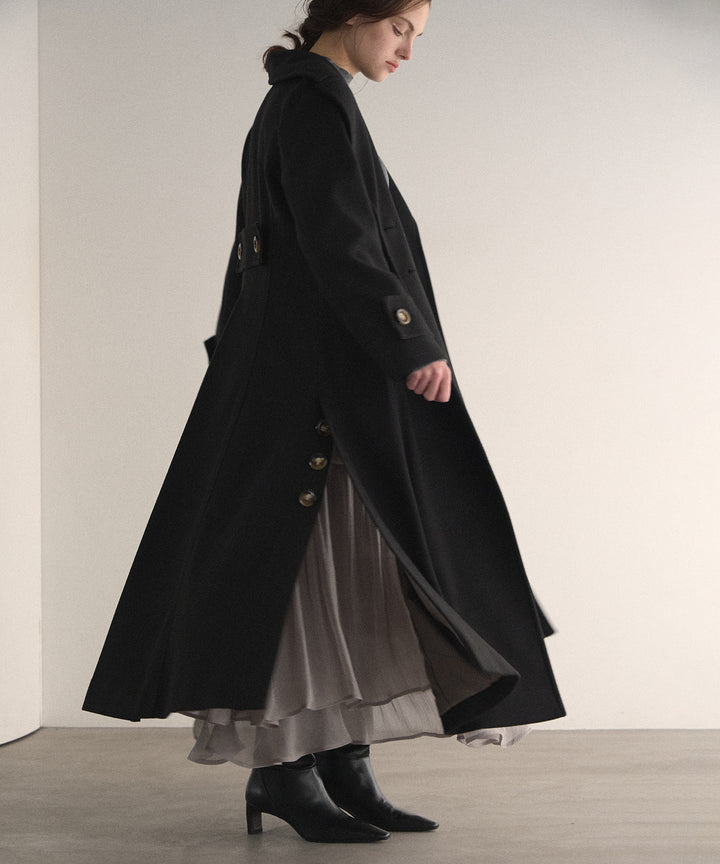 Hybrid Flare Slit Coat