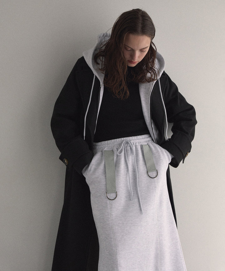 Hybrid Flare Slit Coat