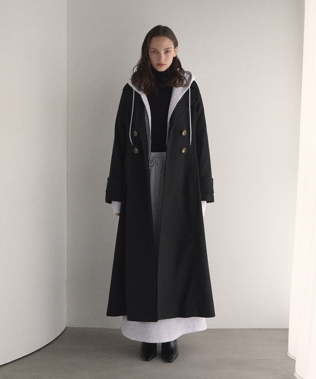 Hybrid Flare Slit Coat