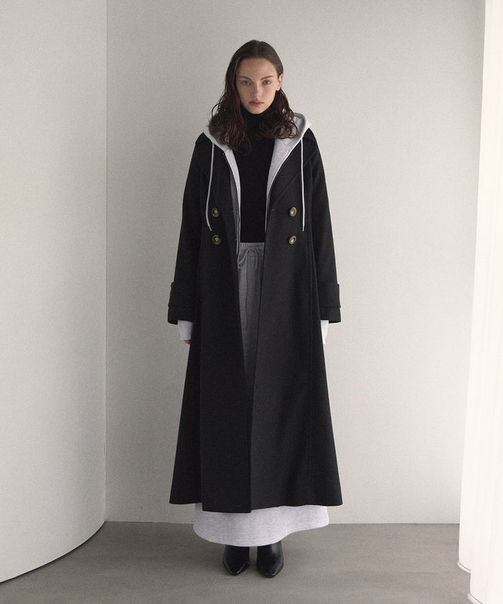 Hybrid Flare Slit Coat