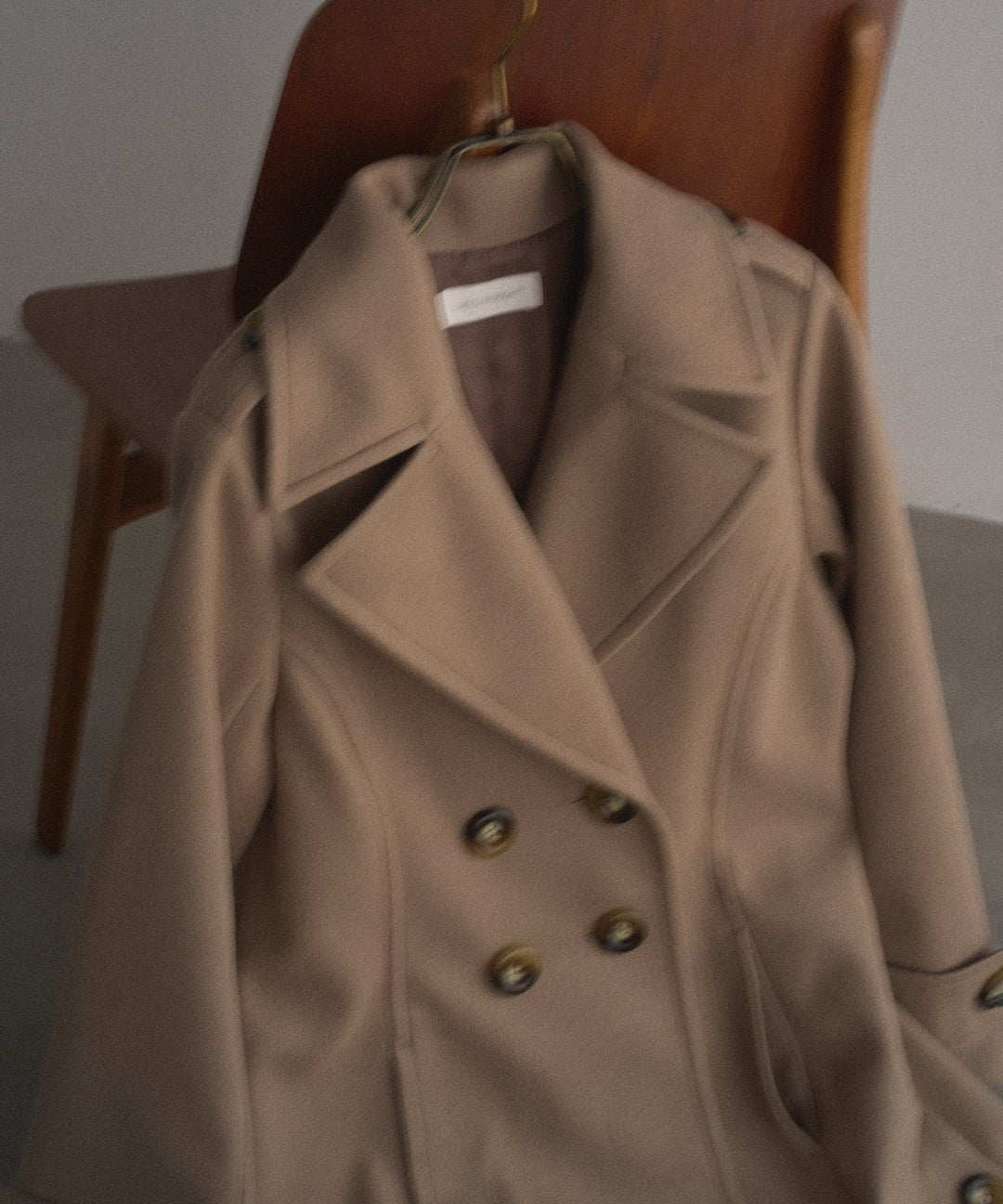 Hybrid Flare Slit Coat