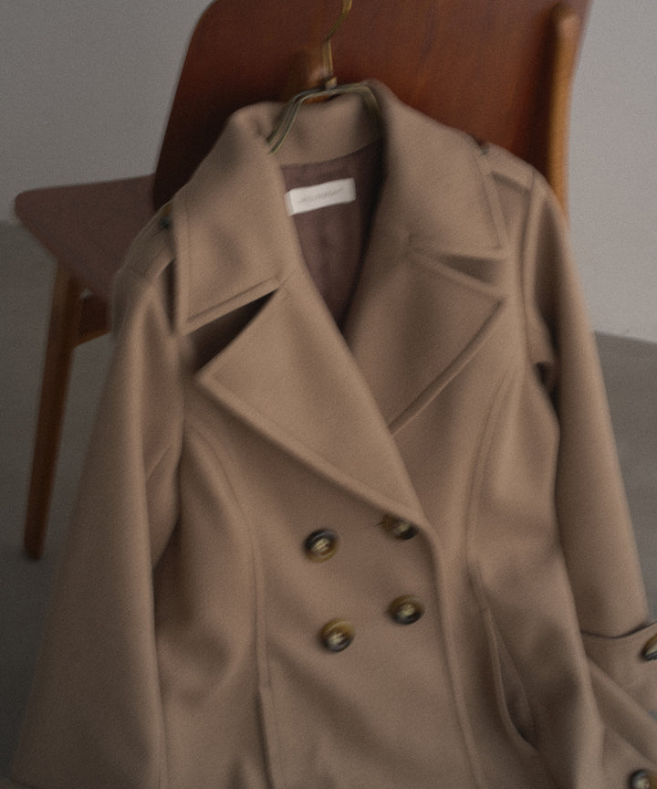 Hybrid Flare Slit Coat