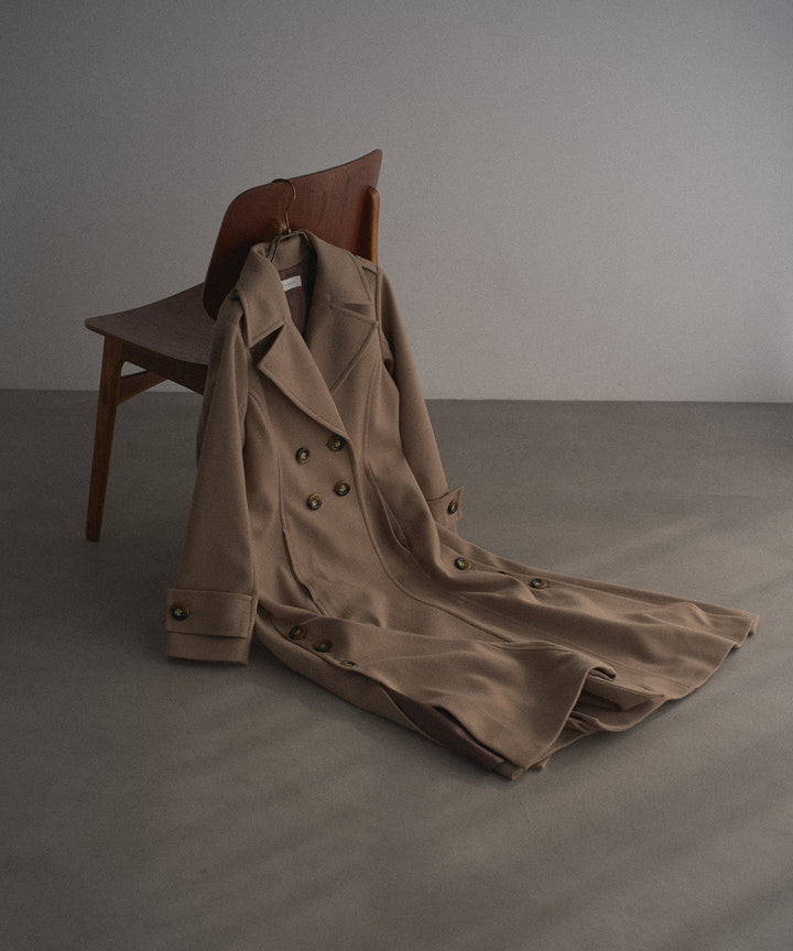 Hybrid Flare Slit Coat