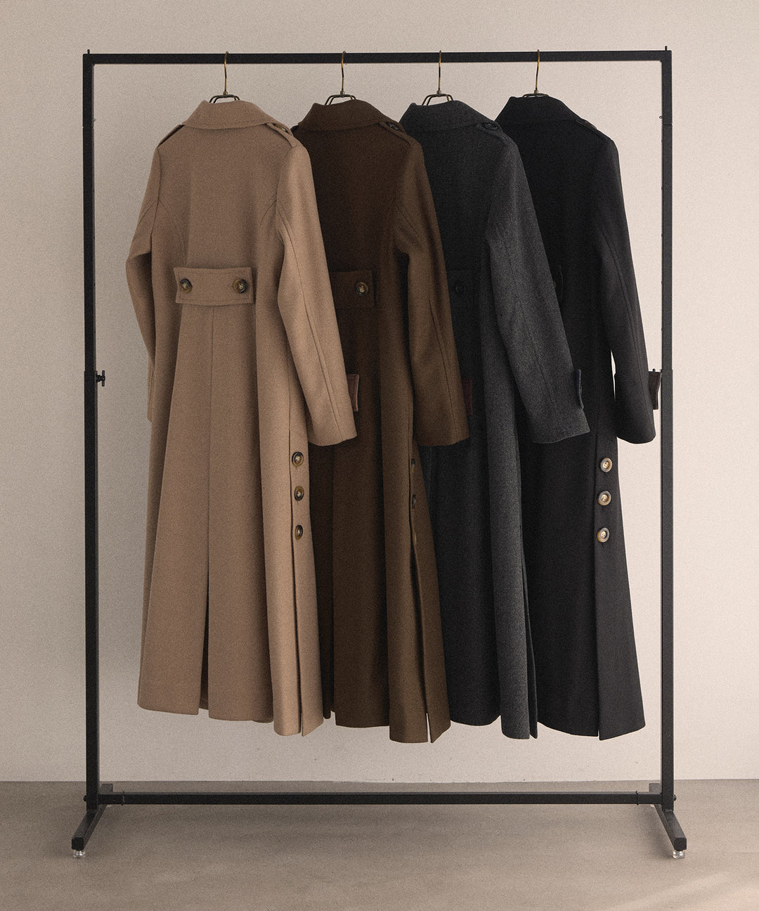 Hybrid Flare Slit Coat