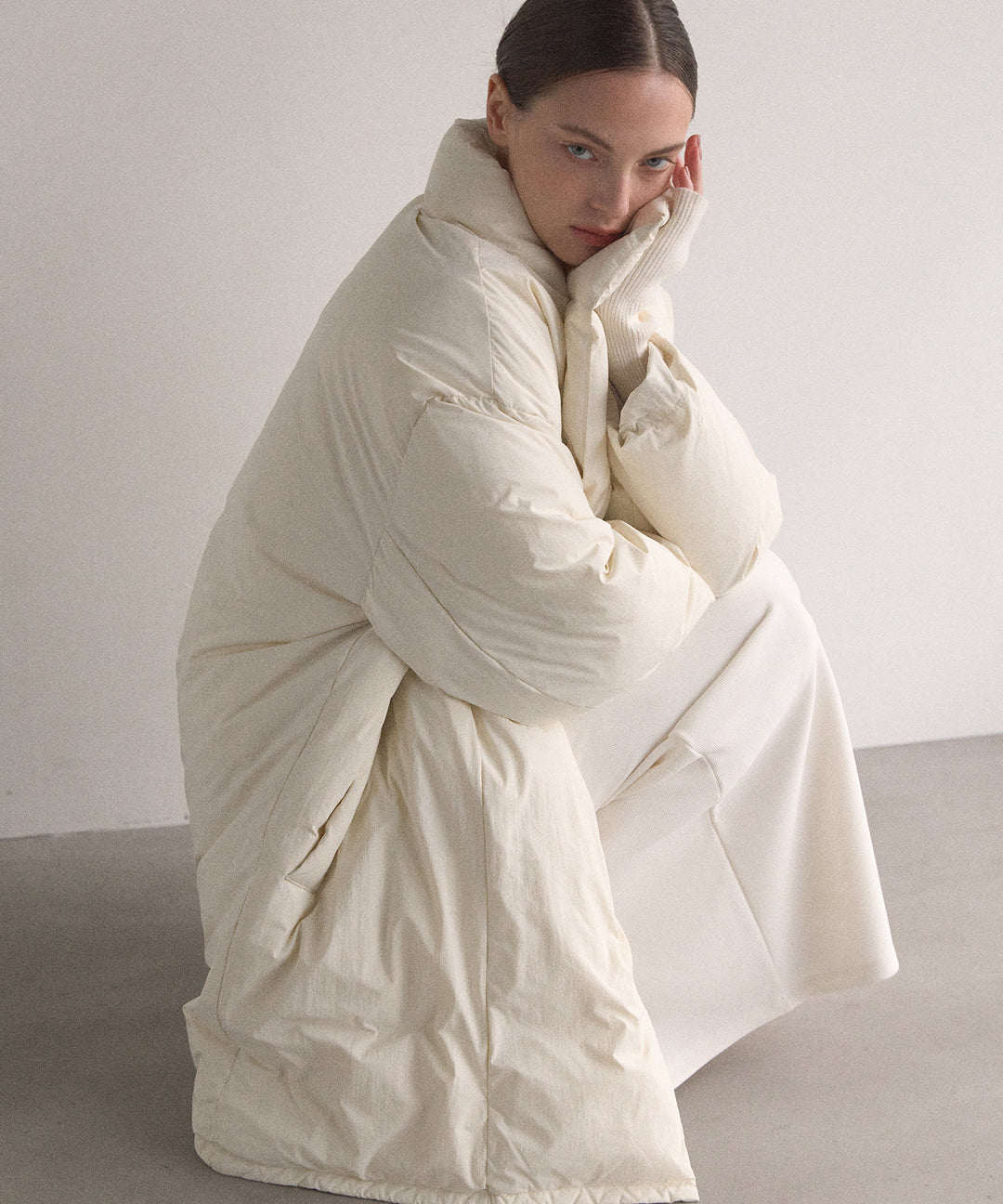 Airy Stand Down Jacket