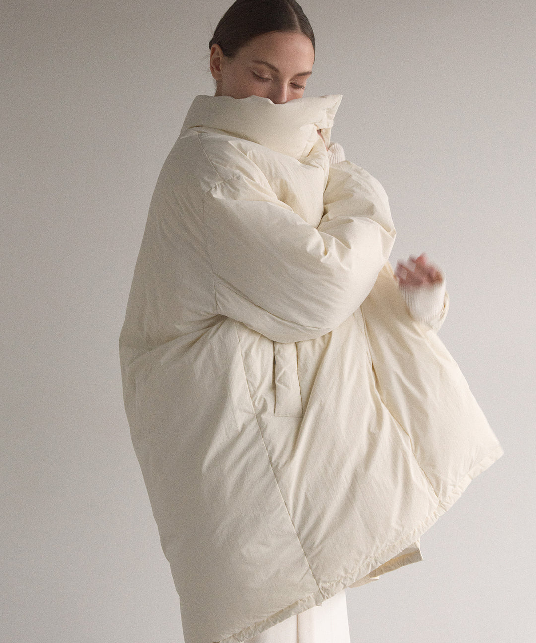 Airy Stand Down Jacket