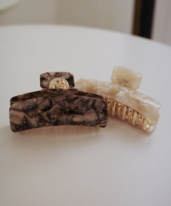 Marble Stone Hair Clip