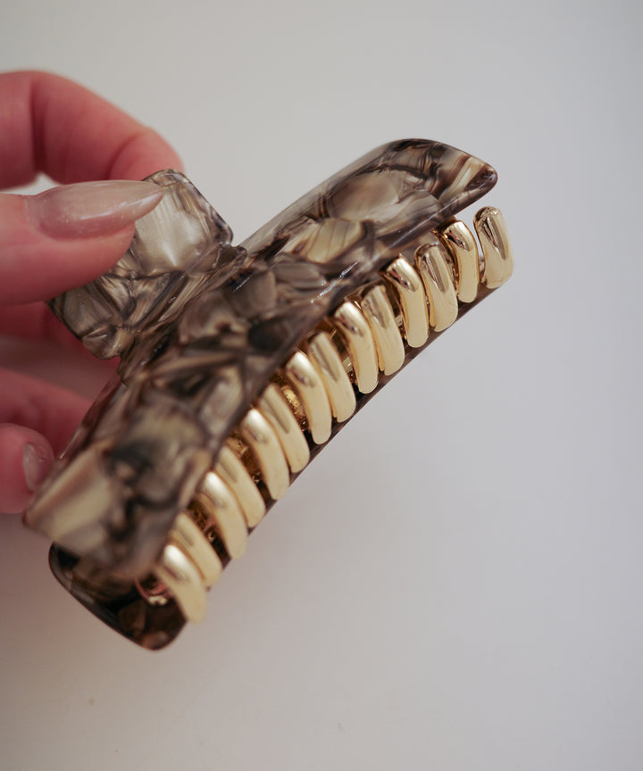 Marble Stone Hair Clip