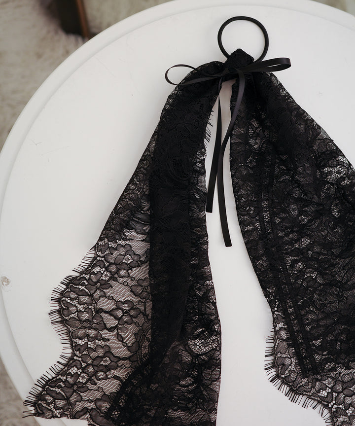 Lace Ribbon Hair Tie
