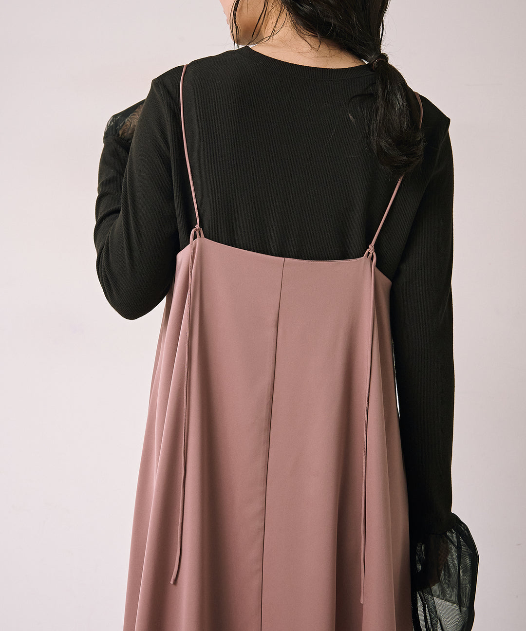 (eliuu)Luminous Satin Balloon C/A Onepiece