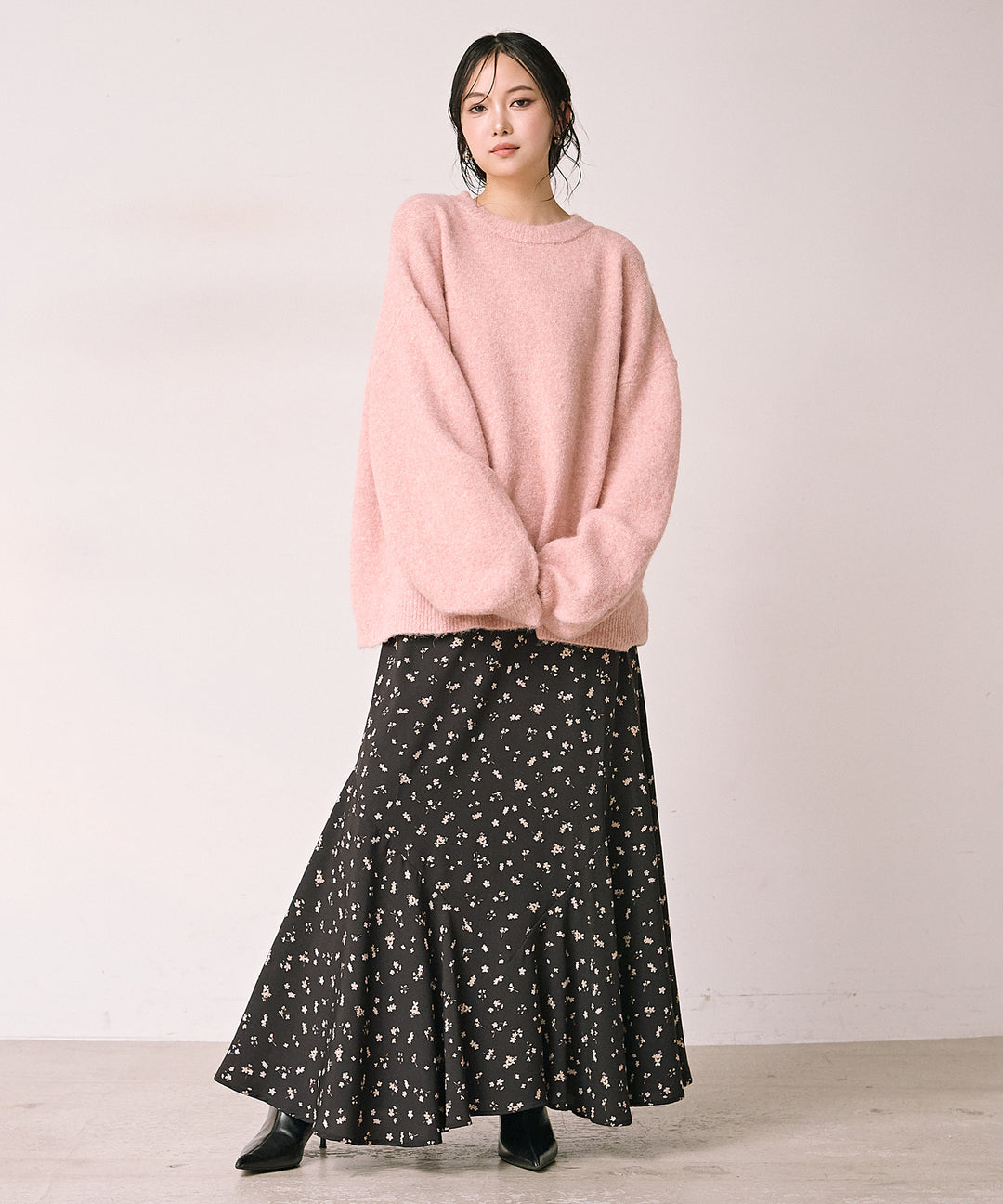 (eliuu)Heather Mix Medi Knit PO