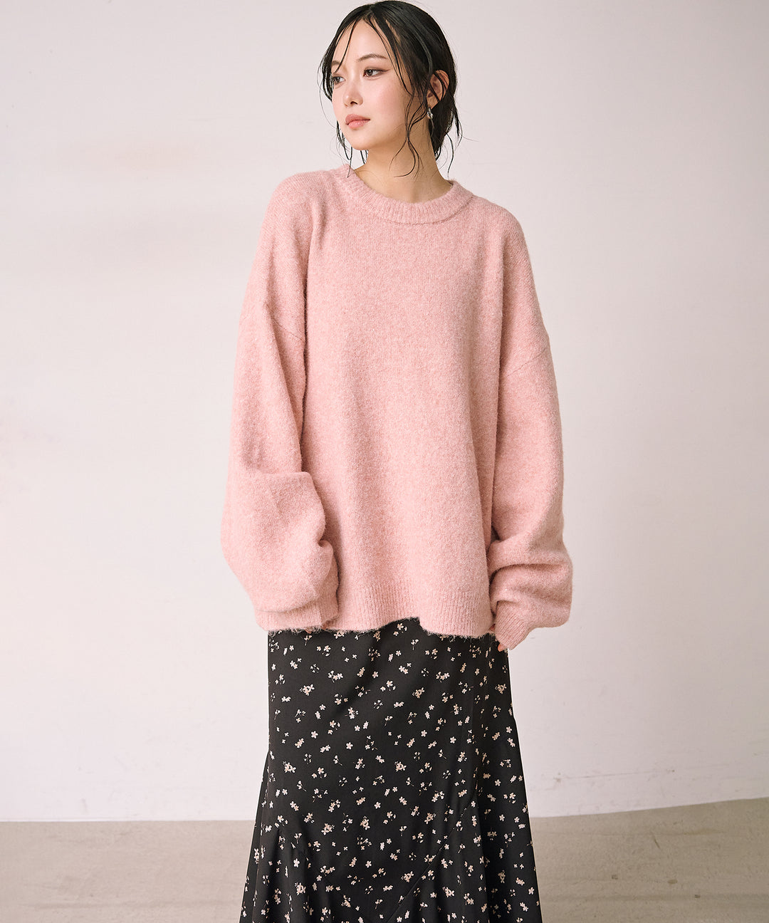 (eliuu)Heather Mix Medi Knit PO