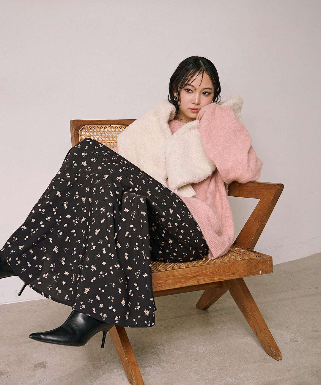 (eliuu)Heather Mix Medi Knit PO