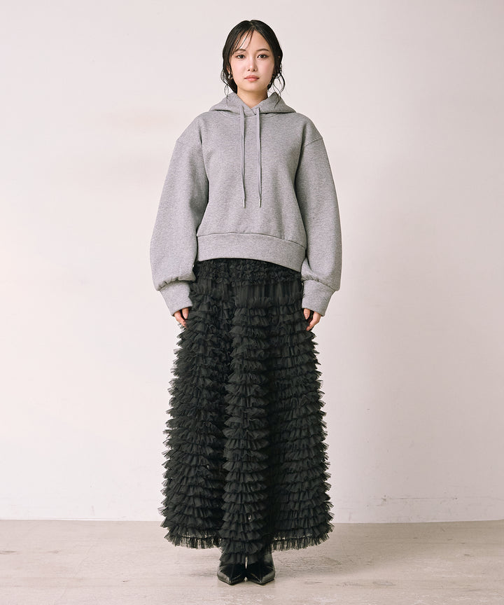 (eliuu)Brush Fleece Hoodie