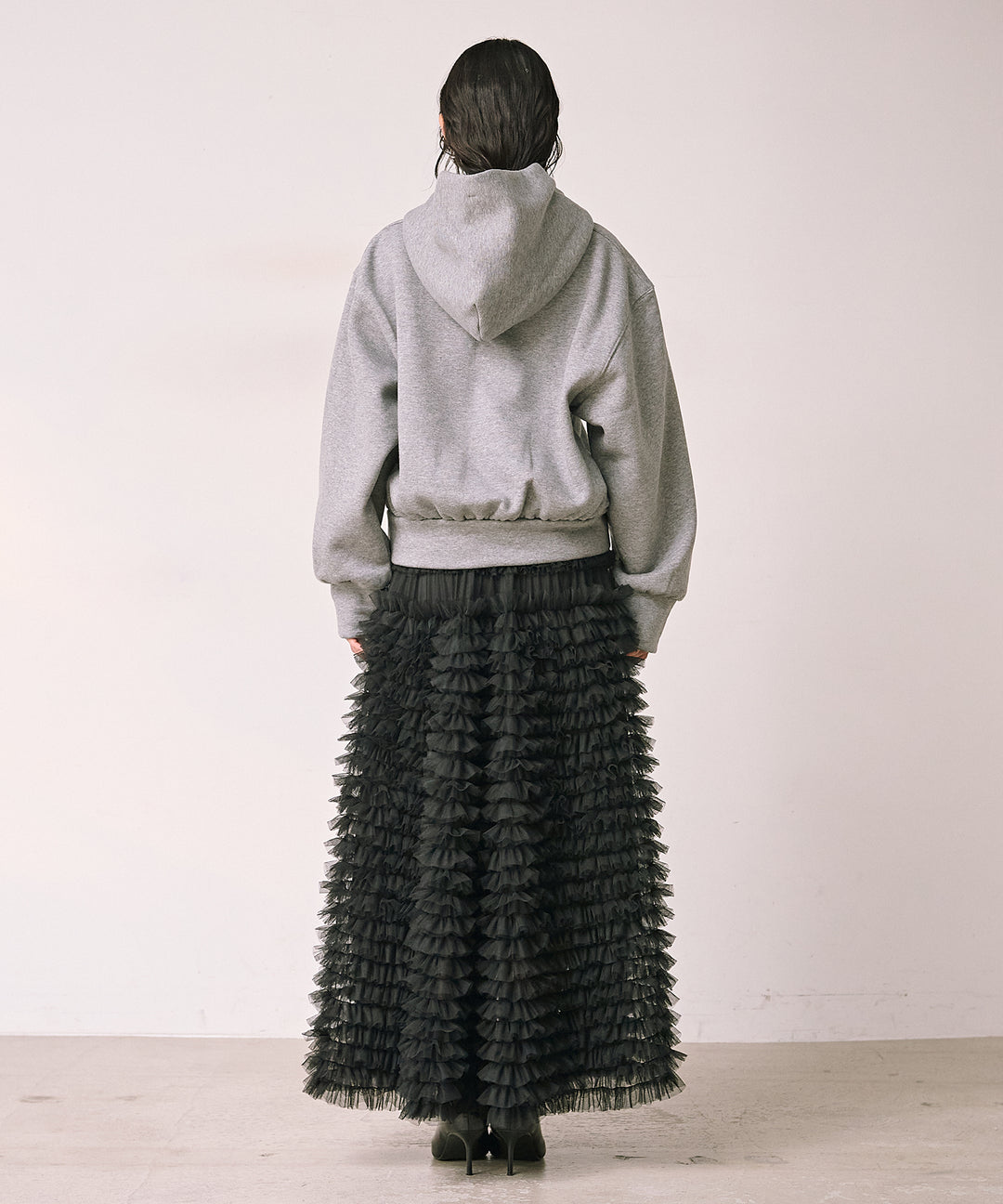 (eliuu)Brush Fleece Hoodie