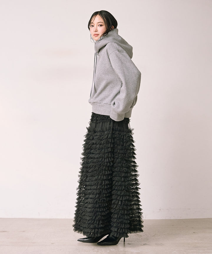 (eliuu)Brush Fleece Hoodie