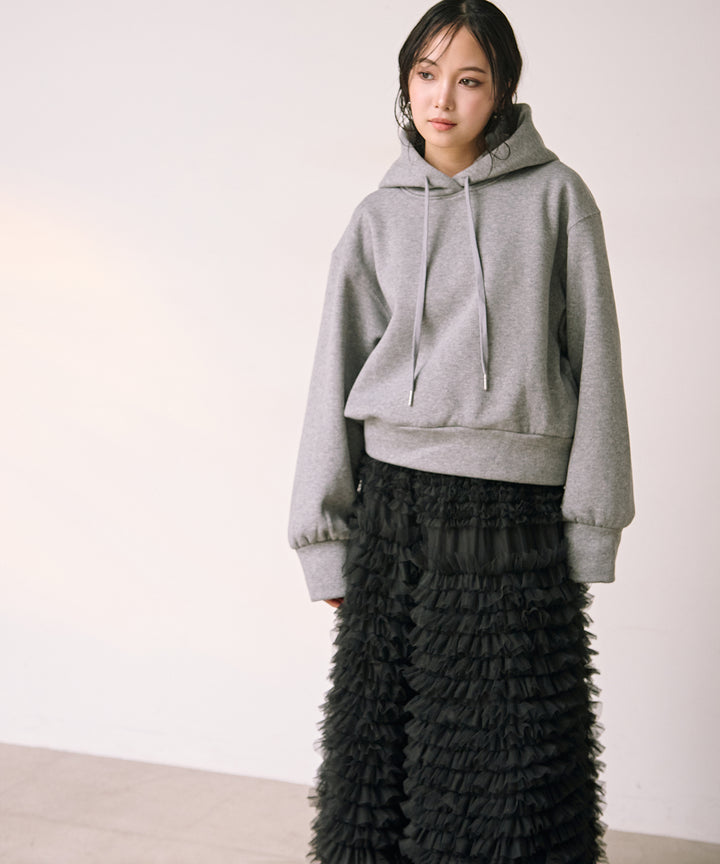 (eliuu)Brush Fleece Hoodie