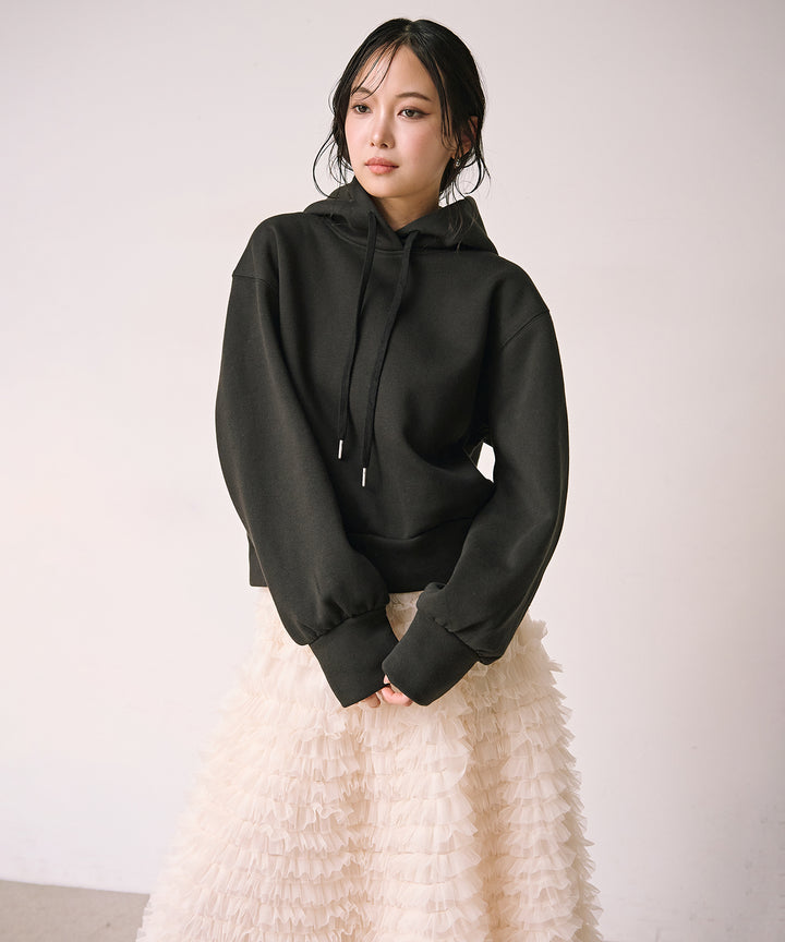 (eliuu)Brush Fleece Hoodie