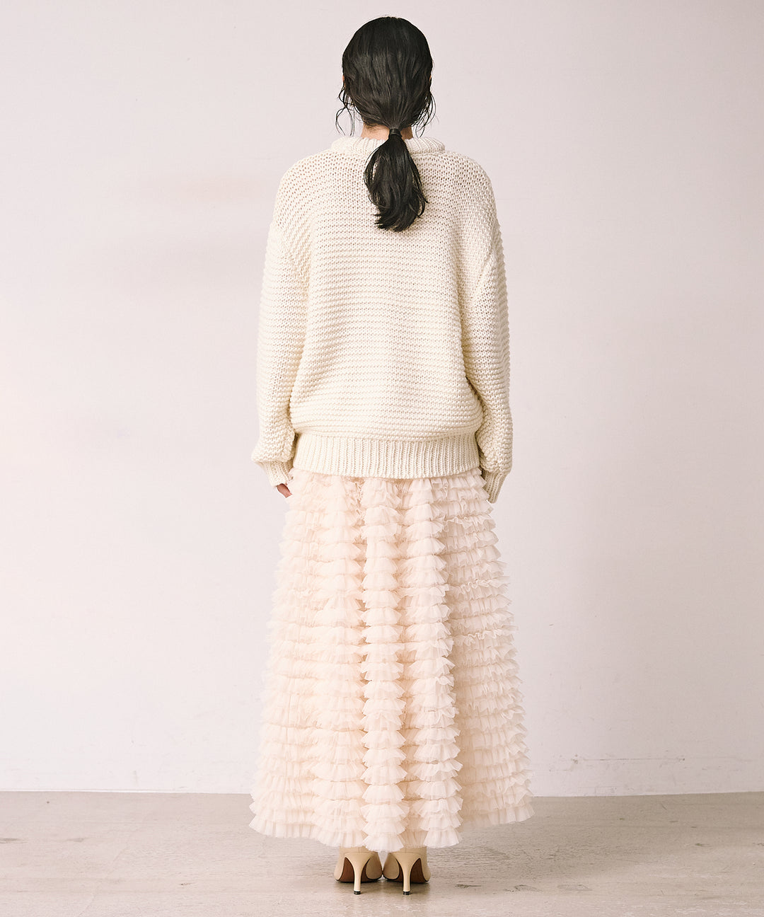 (eliuu)Argyle Plump Knit PO