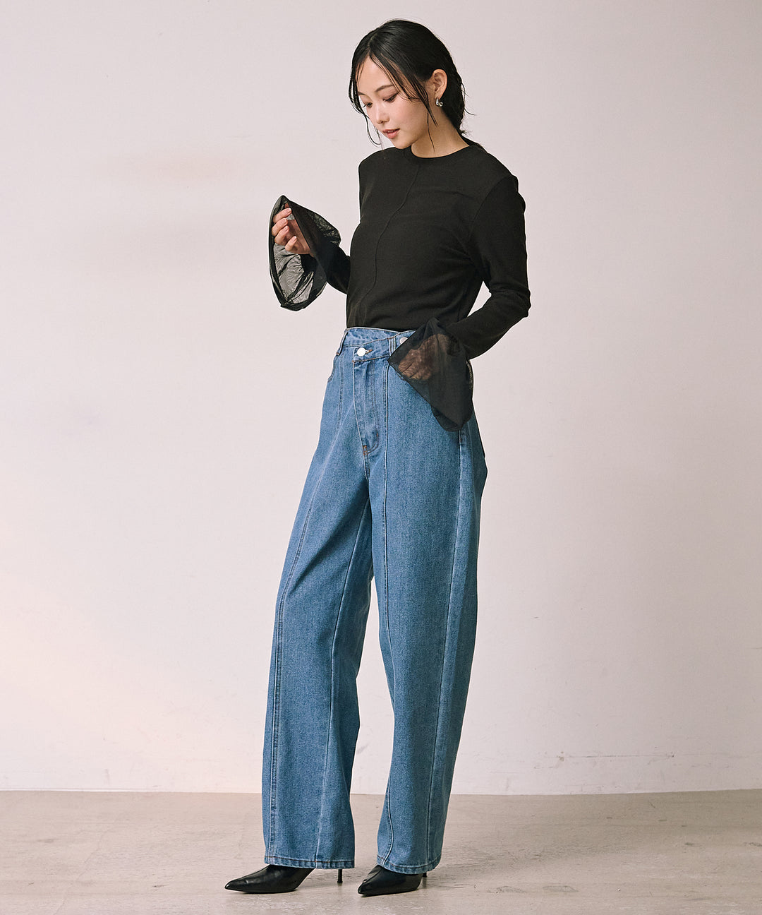 (eliuu)Combination Bell Top