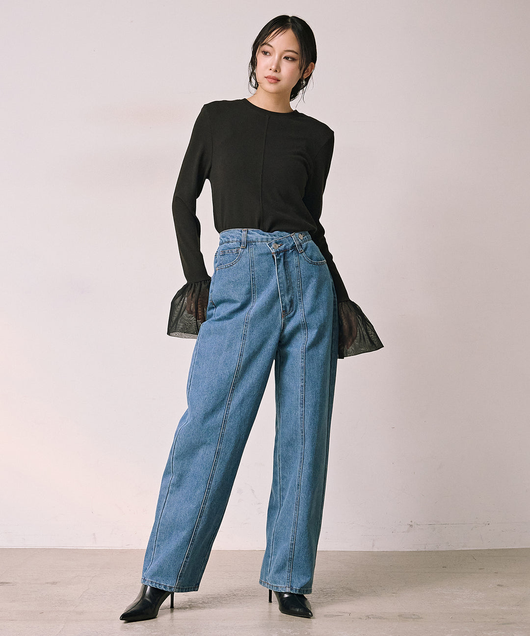 (eliuu)Combination Bell Top